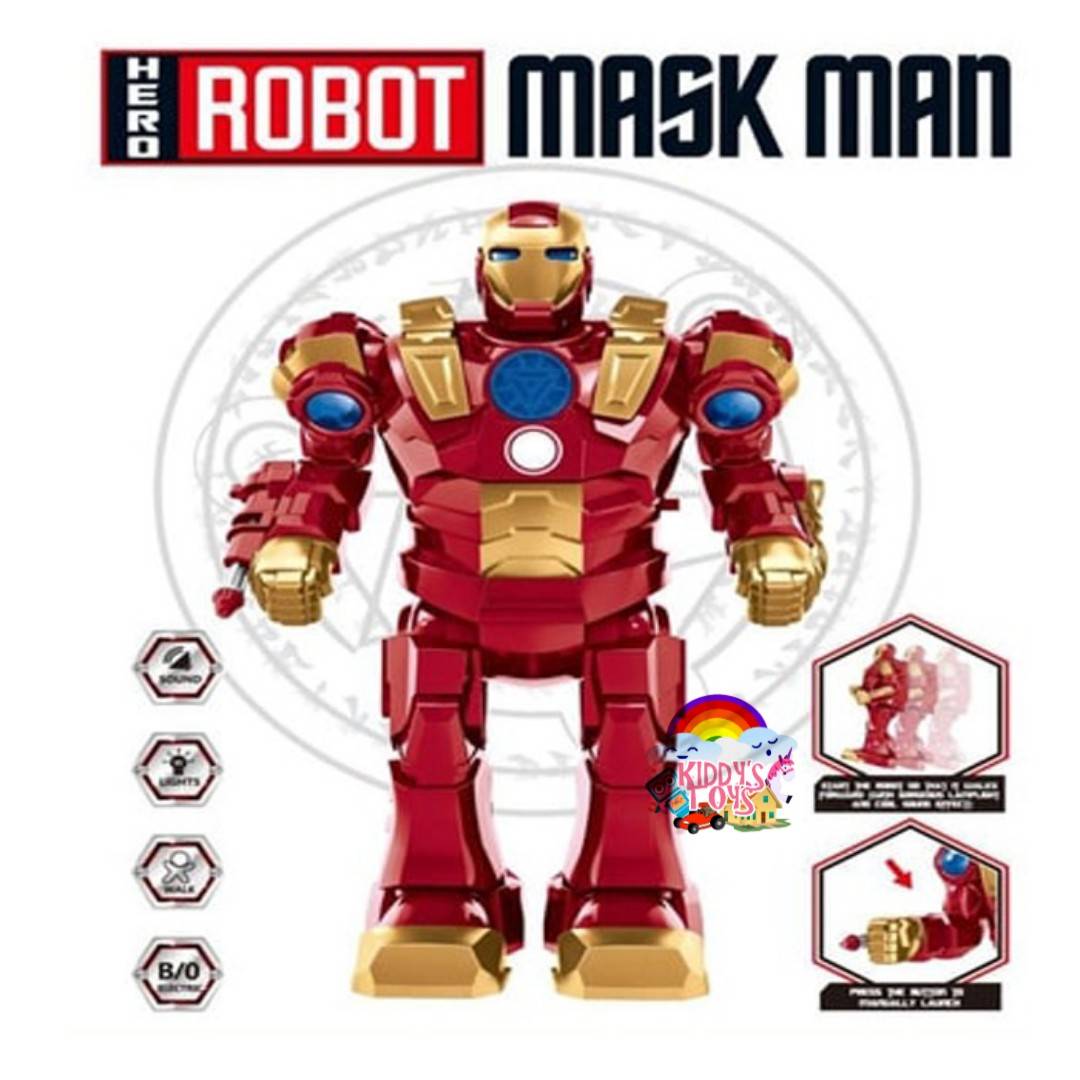 iron man robot toy