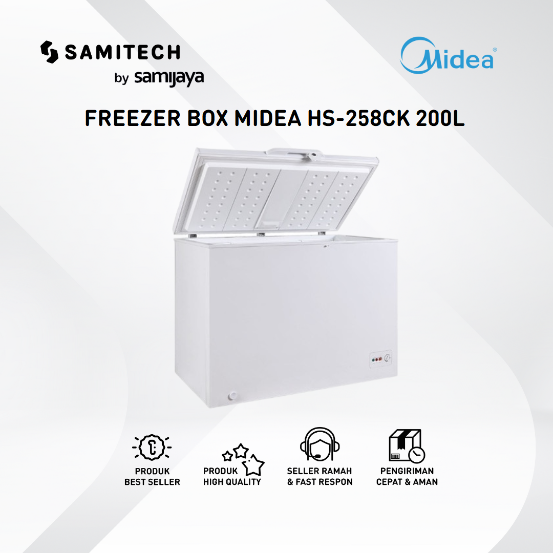 freezer midea hs 258ck