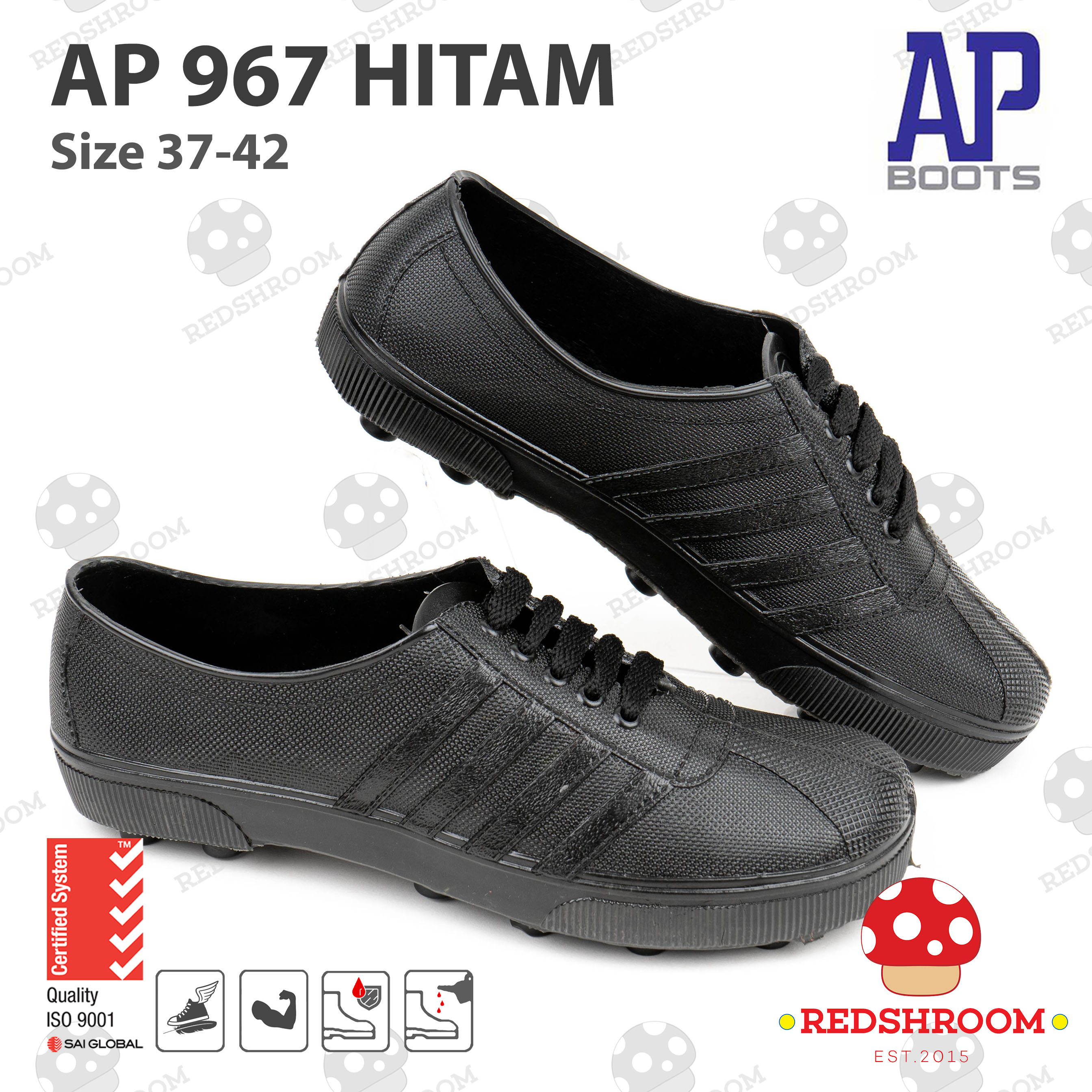 Sepatu Bola AP 967 AP Boots Sol Pul Pool Bola Fashion Karet Lokal