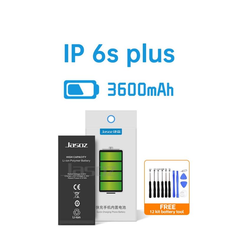 Jasoz Ip 6S Batre Batrai Baterai High Capacity Compatible For 6S