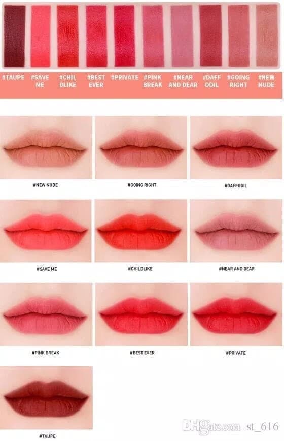 shade 3ce velvet lip tint