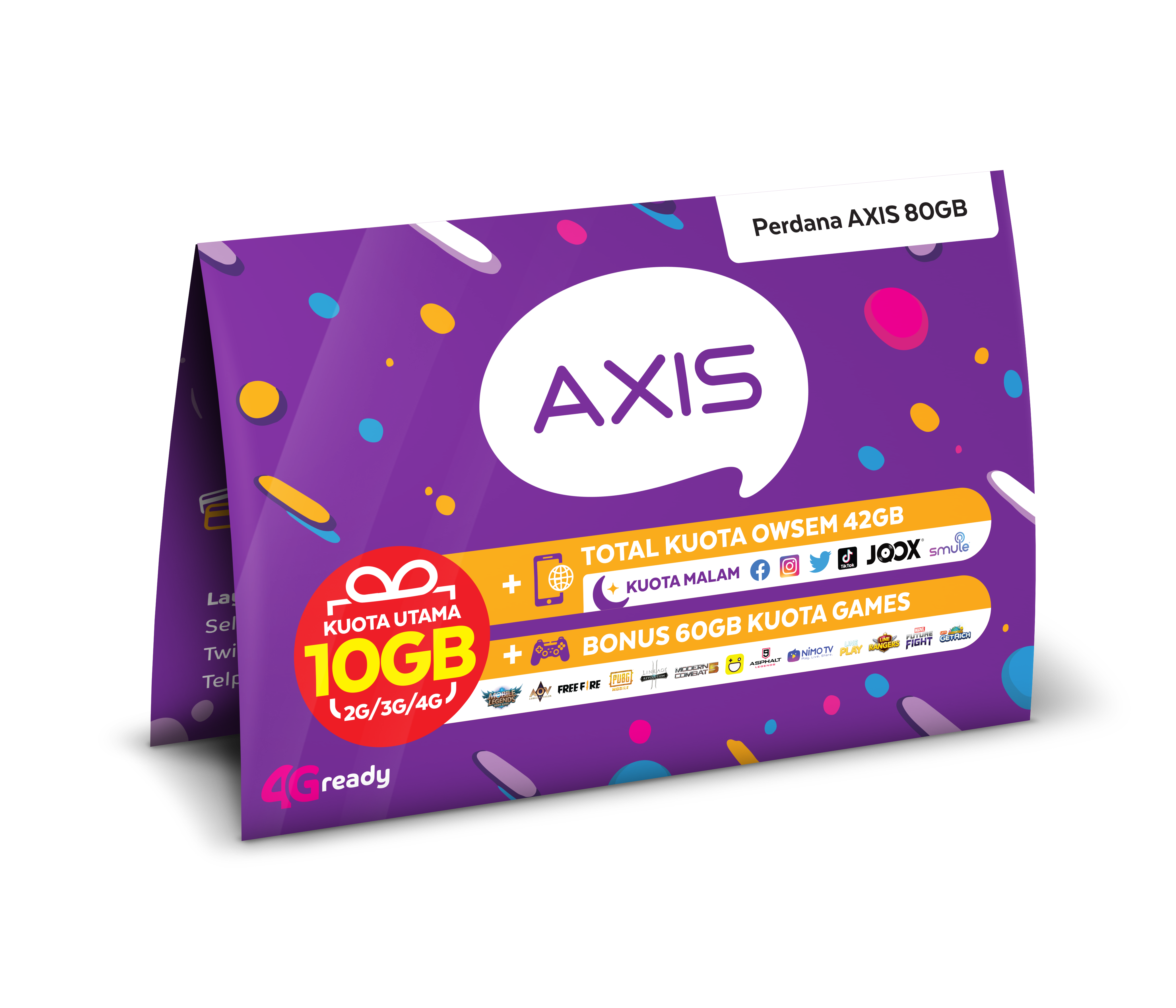 Kartu Perdana Dan Paket Data Owsem 80gb Unlimited Games 60hr Lazada Indonesia