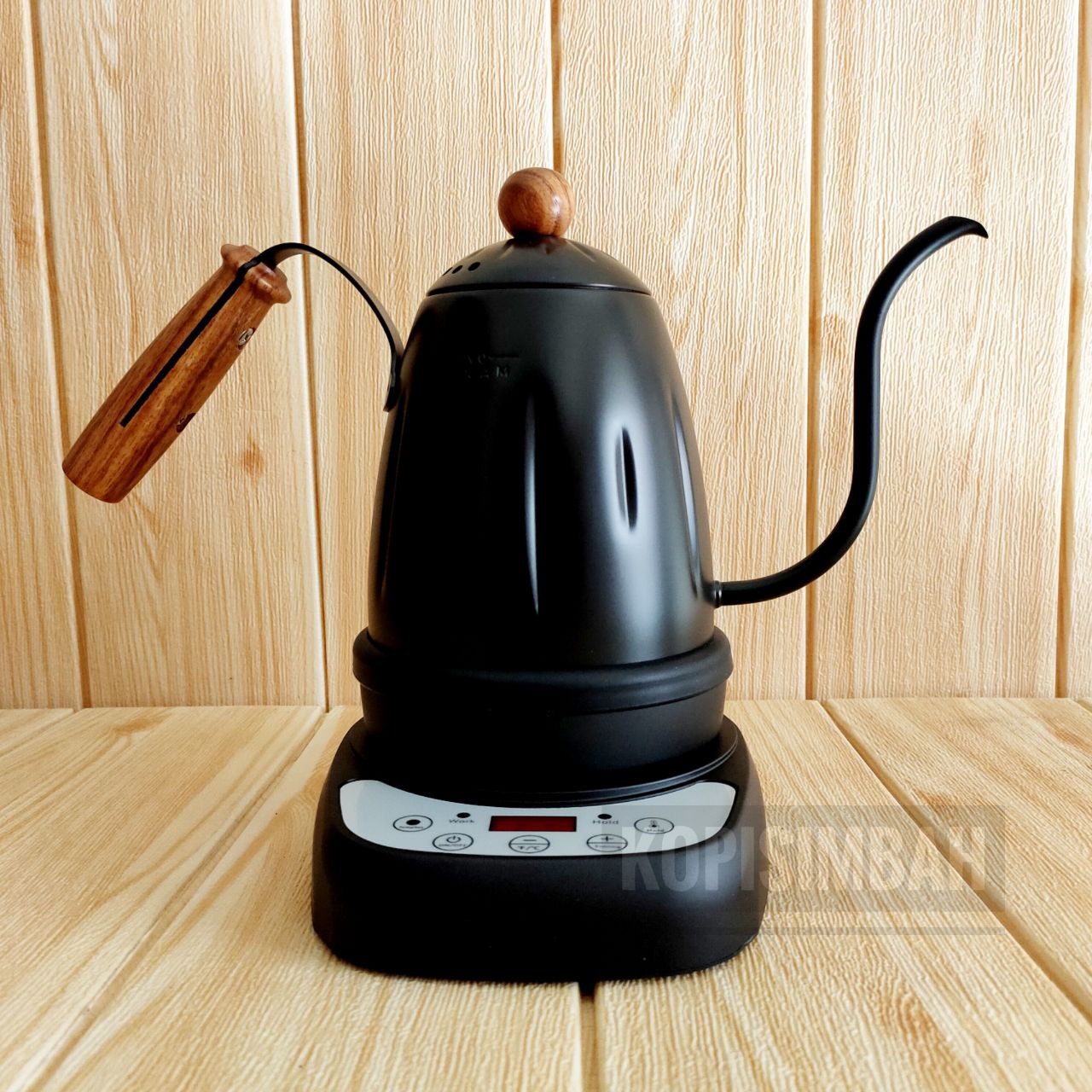 Electric Kettle Goose Neck DIGUO 700ml Coffee Ketel Leher Angsa Digital