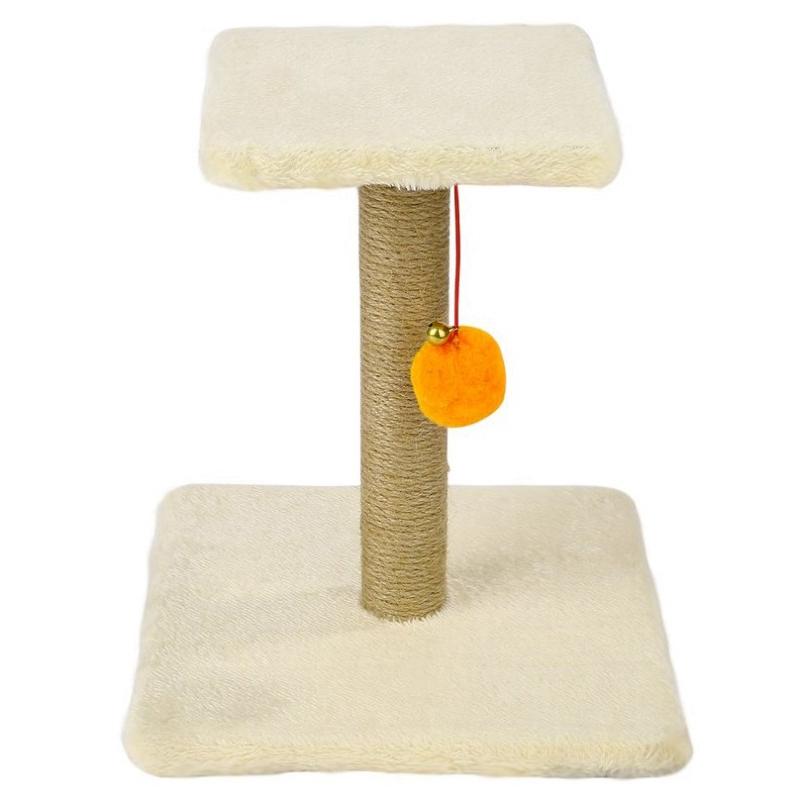 Pet Cat Tree Rope Swing Ball Scratching Post Climbing Frame Diy Assembled Interesting Cat Toys