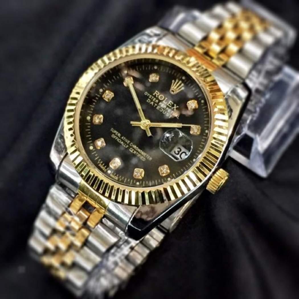 JAM TANGAN ROLEX WANITA DATEJUST CELINI CHAIN DATE WANITA/JAM TANGAN ROLEX WANITA - TANGGAL AKTIF