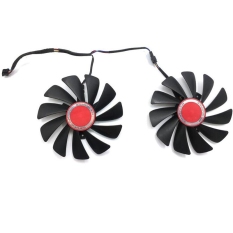 XFX 2PCS 95MM FDC10U12S9-C CF1010U12S Cooler Fan Replace for XFX AMD Radeon RX 580 590 RX580 RX590 Image Card Cooling Fan