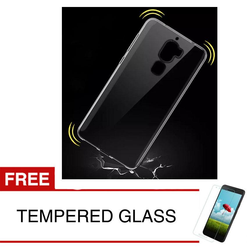 ShockProof Case For Coolpad Cool Dual / R116 - 5.5 inch - Clear - Gratis Tempered Glass