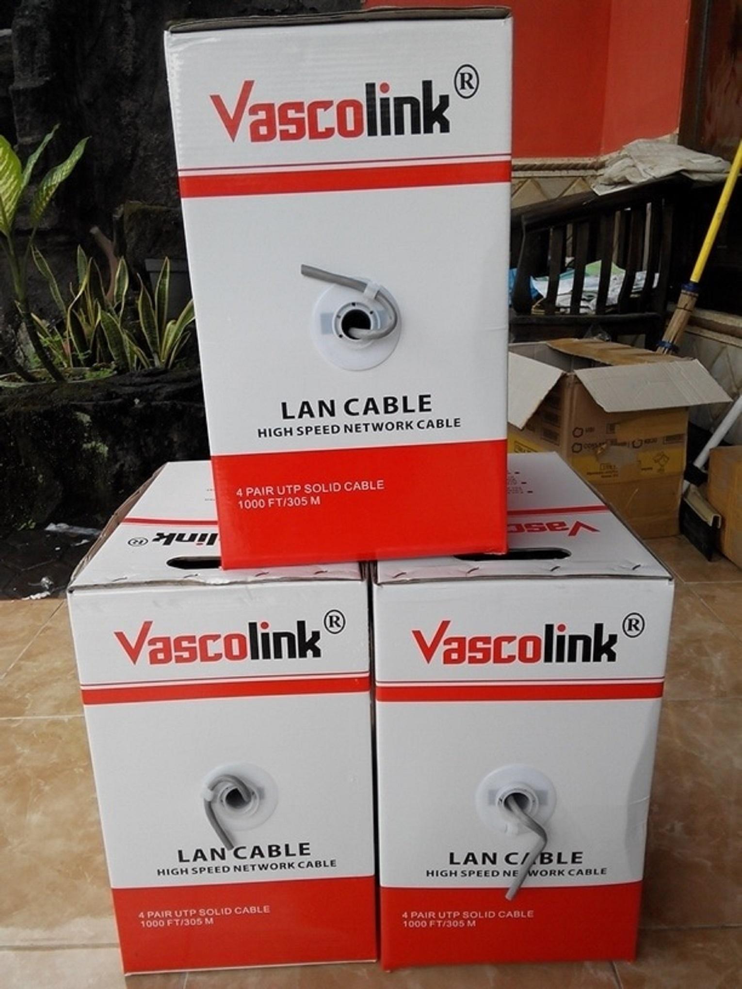 Vascolink Kabel LAN UTP CAT 6 1000FT 305M