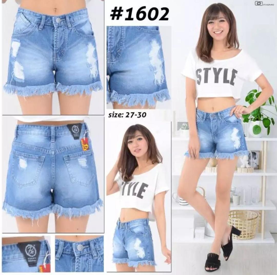 Jual Hot Pants Jeans Korea Terbaru 
