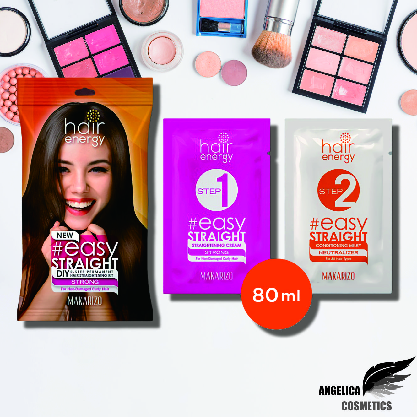 Makarizo pelurus rambut penggunaan langkah demi langkah