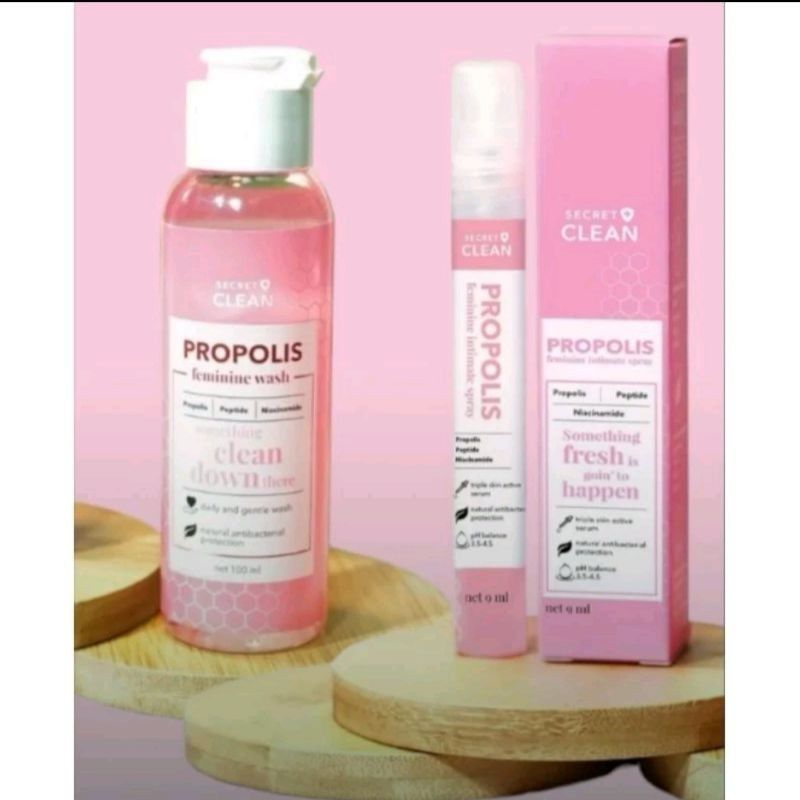 Scret Clean Propolis New Feminine Care Package Propolis Feminine