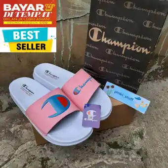 sandal slip on champion