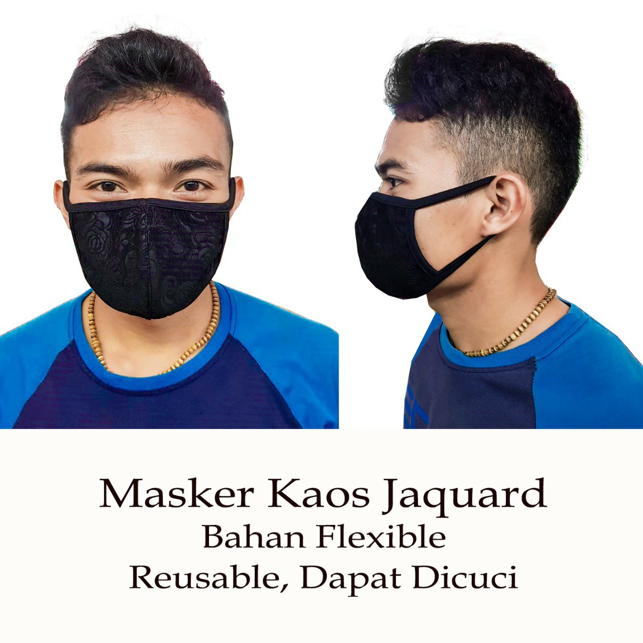 Tabel Harga  Masker  Bahan Kaos Paling Banyak di beli di 