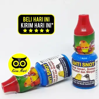 Obat Burung Anti Snot Dr Edhi Boedhi Atasi Mata Merah Bengkak