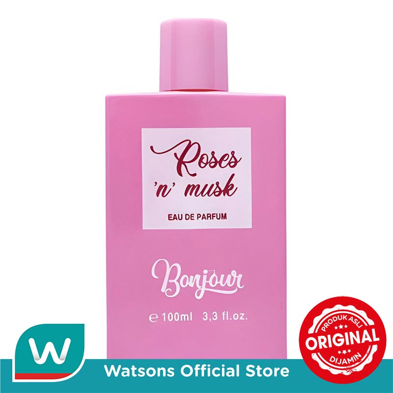 Bonjour Roses n Musk Eau De Parfum 100ml Lazada Indonesia