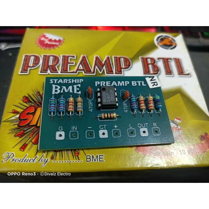 Kit Preamp BTL driver Power BME | Lazada Indonesia