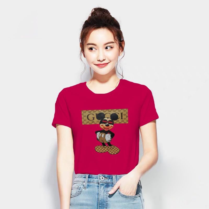 kaos guci wanita mickey mouse t-shirt 