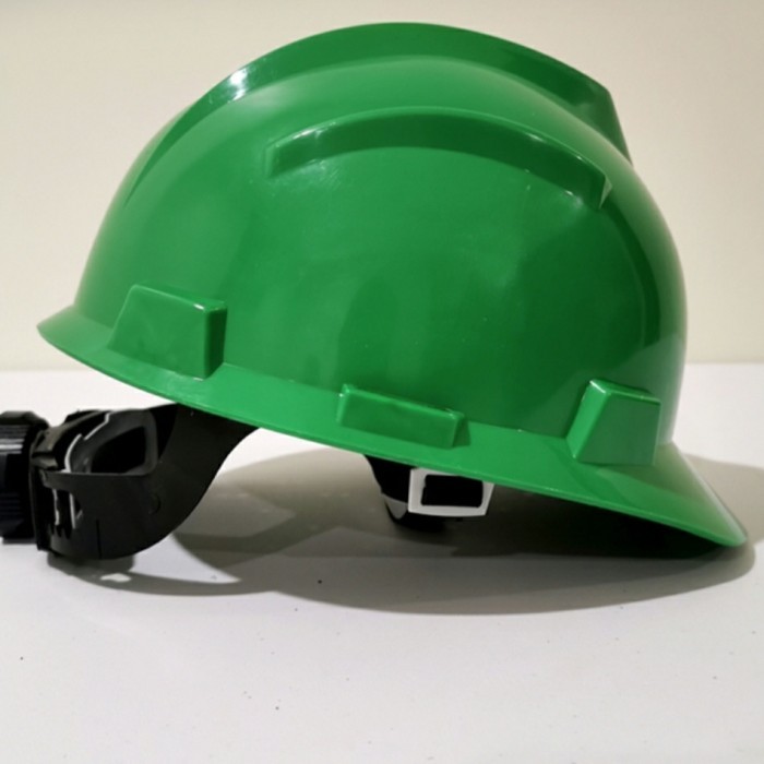 HELM HIJAU / TOPI PROYEK / SAFETY HELMET (NON MEREK) Lazada Indonesia