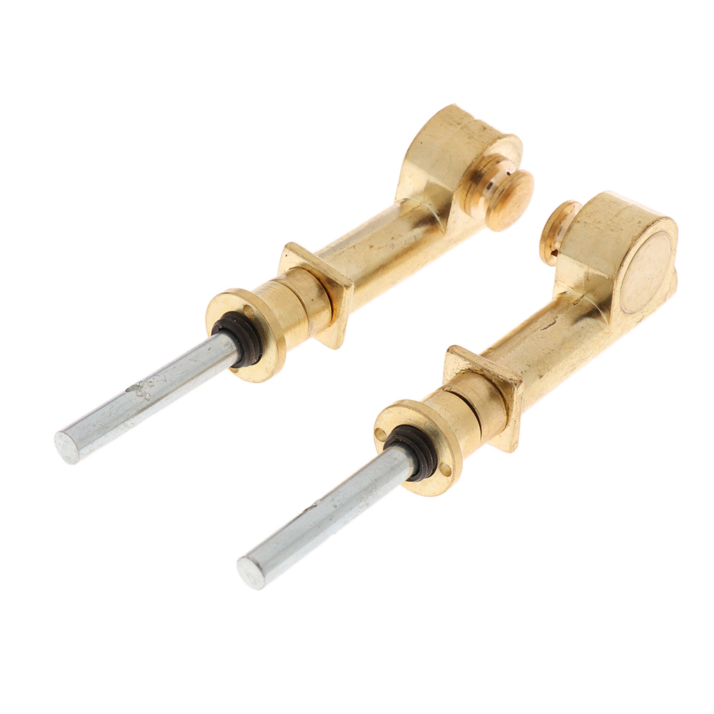 Esquirla 2 Pieces Copper Vortex Erhu Axis Shaft Mechanical Axis Erhu Accessory