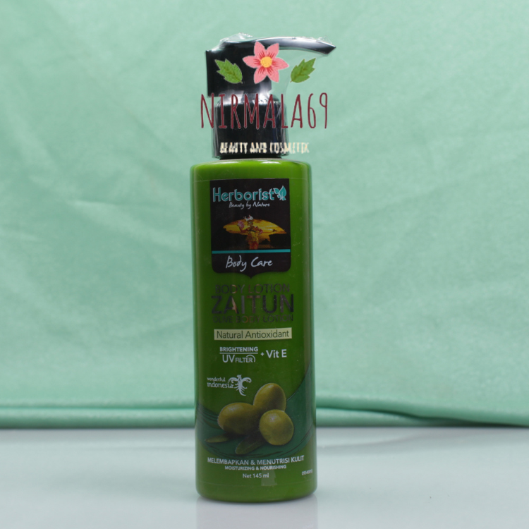 Herborist Body Lotion Zaitun 145ml/coconut/henbodi pewangi kulit/hembodi pencerah kulit/original