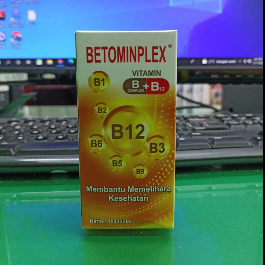 BETOMINPLEX VITAMIN B COMPLEX PLUS B12 ARTO ISI 100 TABLETS Lazada