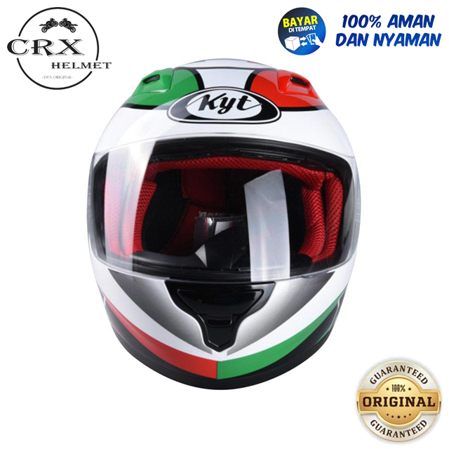 Helm full face kyt rc7 seri #15 motif 
