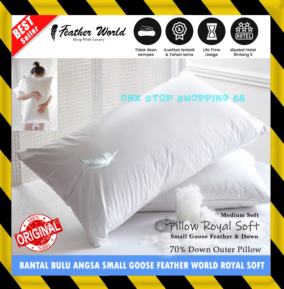 Bantal best sale goose down