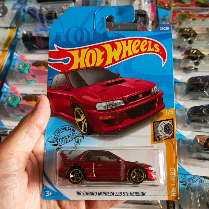 red subaru hot wheels