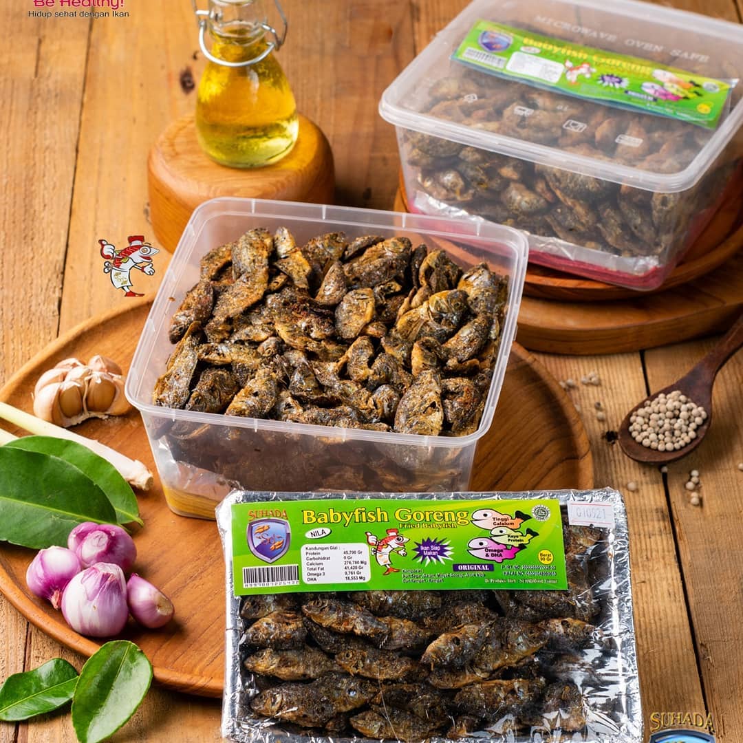 Baby Fish Crispy | Baby Fish Ikan Nila Original 100gr cemilan ikan