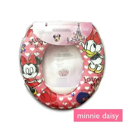 HAPPINESS BABYSHOP - BABY SOFT POTTY SEAT RING CLOSET NON-HANDLE / Alas Dudukan Toilet Training / DUDUKAN CLOSET ANAK motif Minnie Daisy