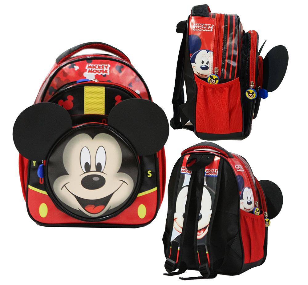 Onlan Tas Ransel Anak Sekolah TK & Play Group Gambar Thomas - Spiderman - Batman - Mickey Bahan Sponge Tahan Air 3 Kantung Unik