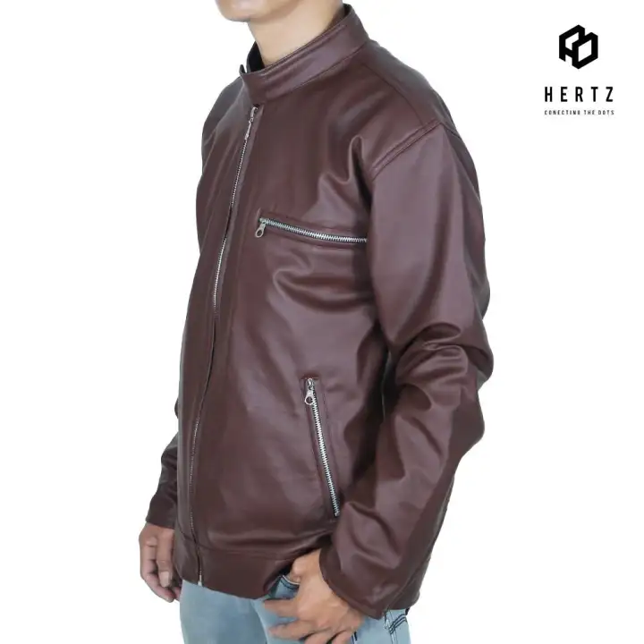 500 Model Jaket Kulit Casual Pria Gratis Terbaru