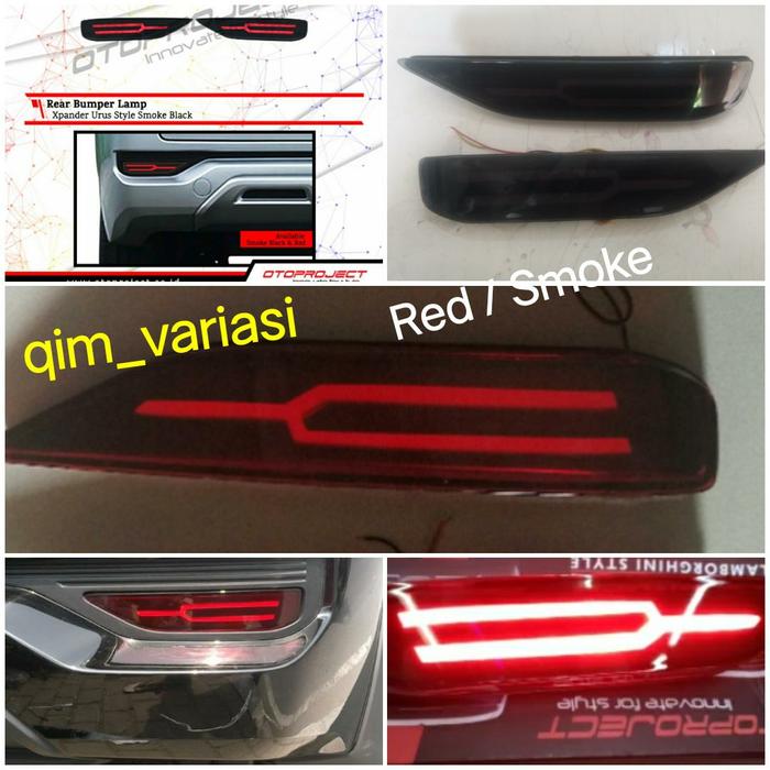 Reflektor Bumper Belakang Mitsubishi Xpander + Lampu