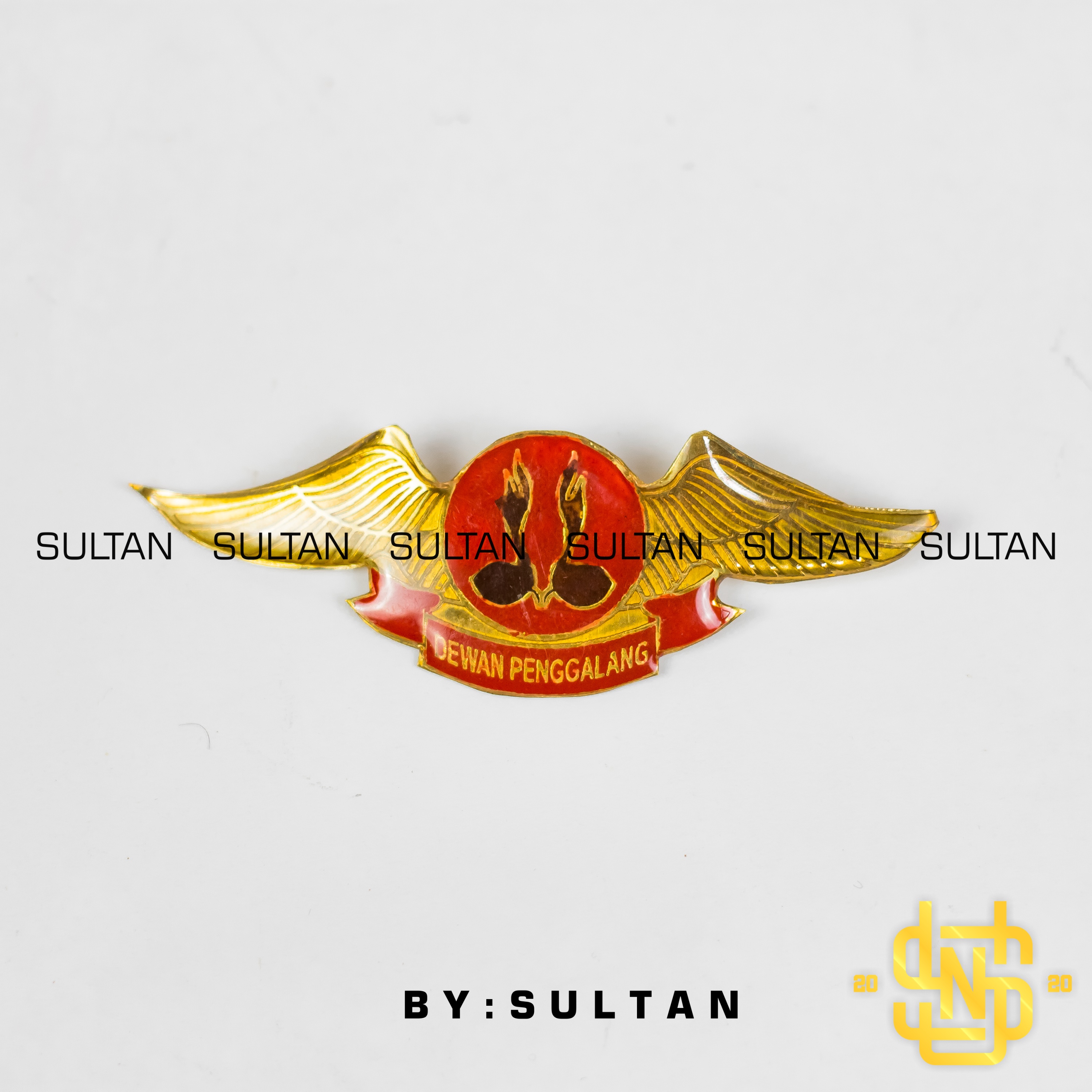 RING WING SAYAP PRAMUKA Resin Penggalang, Penegak Warna Merah, Kuning