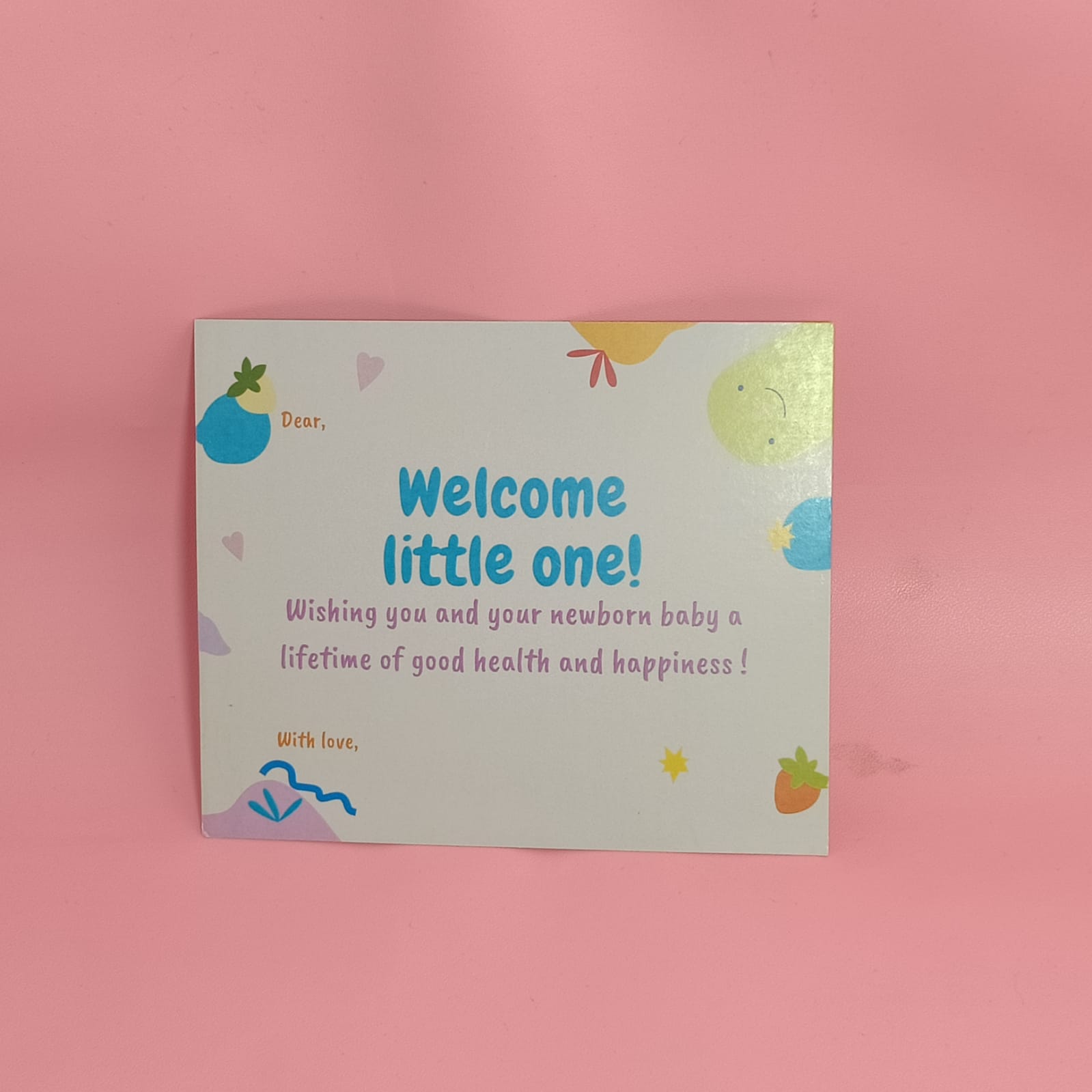 baby birth greeting cards - kartu ucapan kelahiran bayi kartu selamat