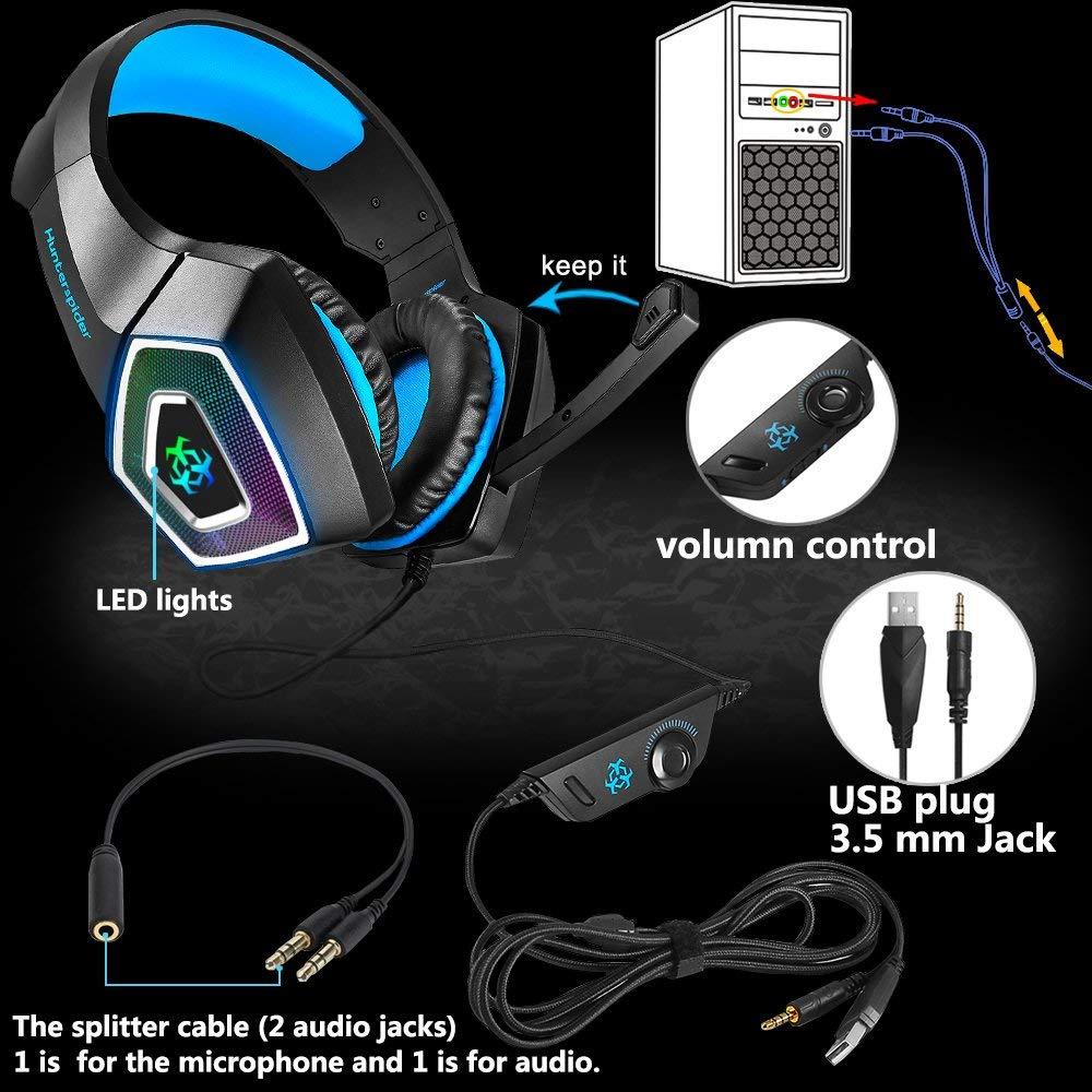 PS4, 3.5Mm Stereo Sound Cable Headset 