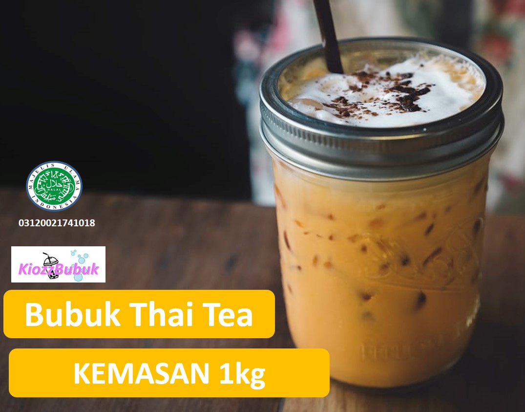 Bubuk Minuman Thai Tea 1kg/ Bubuk thai tea 1kg/ Thai tea powder ...