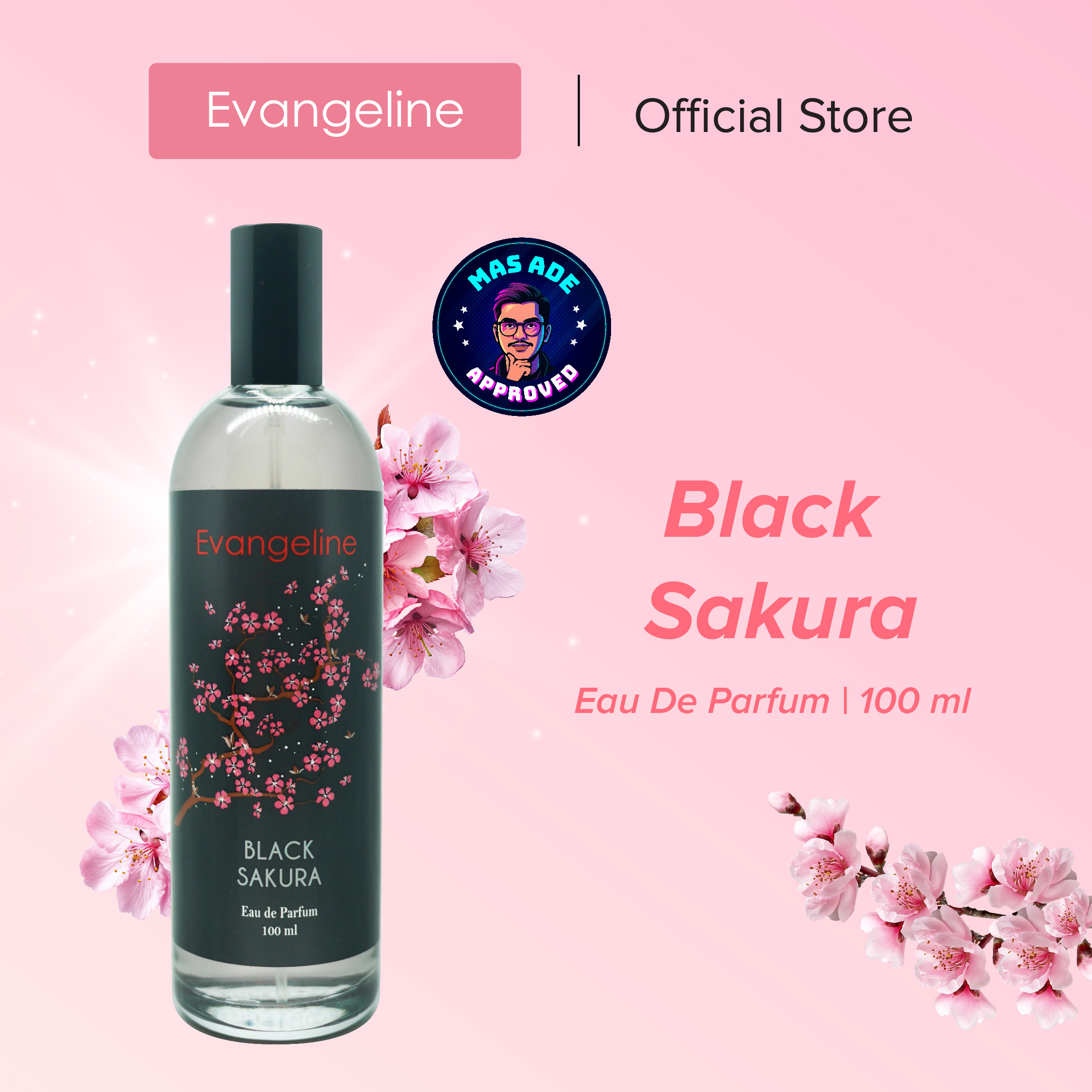 Evangeline Eau De Parfum Black Evangeline Black Sakura Review