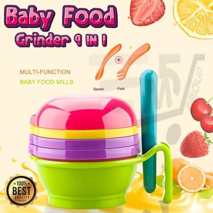 Kidsme Food Grinder Persiapan Makan Bayi Penggiling 