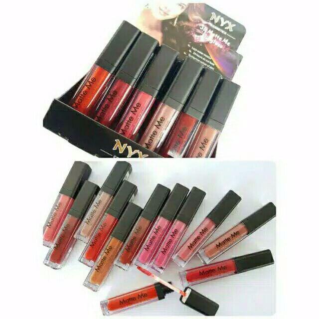 (12pcs) NYX MATTE ME 3D Matte Me