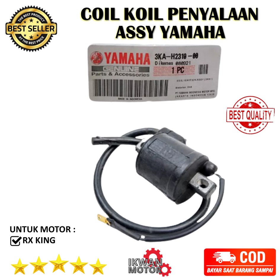 Coil Koil Penyalaan Assy Yamaha Rx King 3KAH231000 Spare Part
