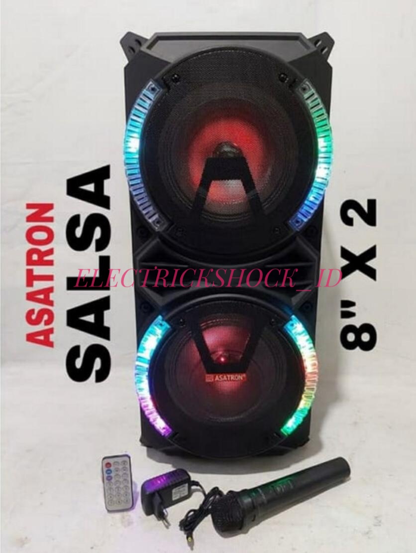 Speaker Portable ASATRON SALSA 2 x 8 