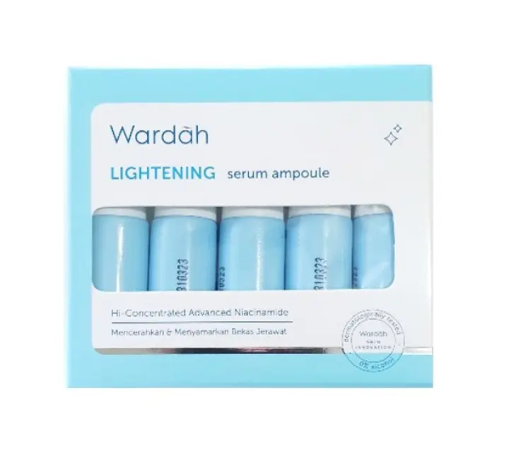 wardah serum lightening ampoule