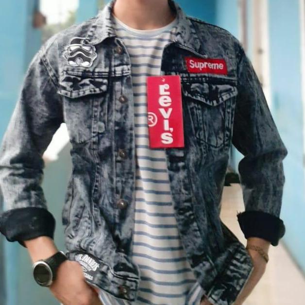 5700 Koleksi Model Jaket Jeans Lea Gratis Terbaik