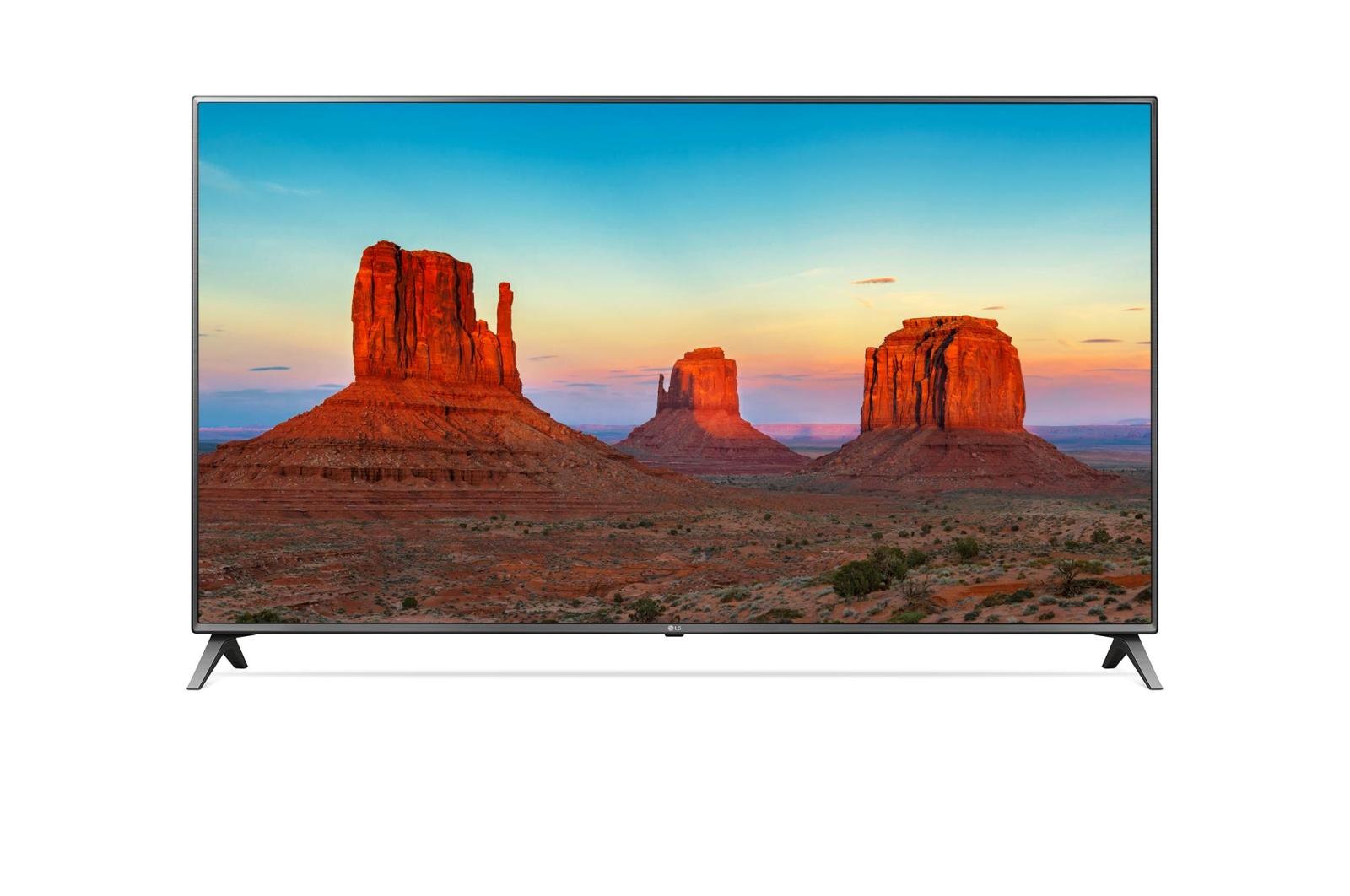 LG Led Tv 43” 43UK6500 – Hitam - Khusus Jadetabek