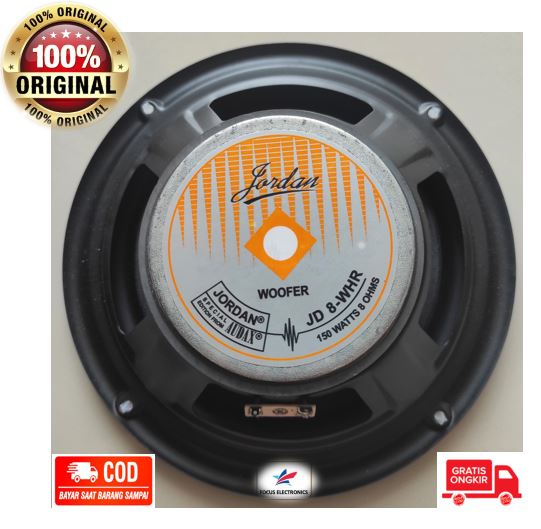 AUDAX JORDAN Speaker 8 Inch 150 Watt JD 8 Woofer ORIGINAL Lazada