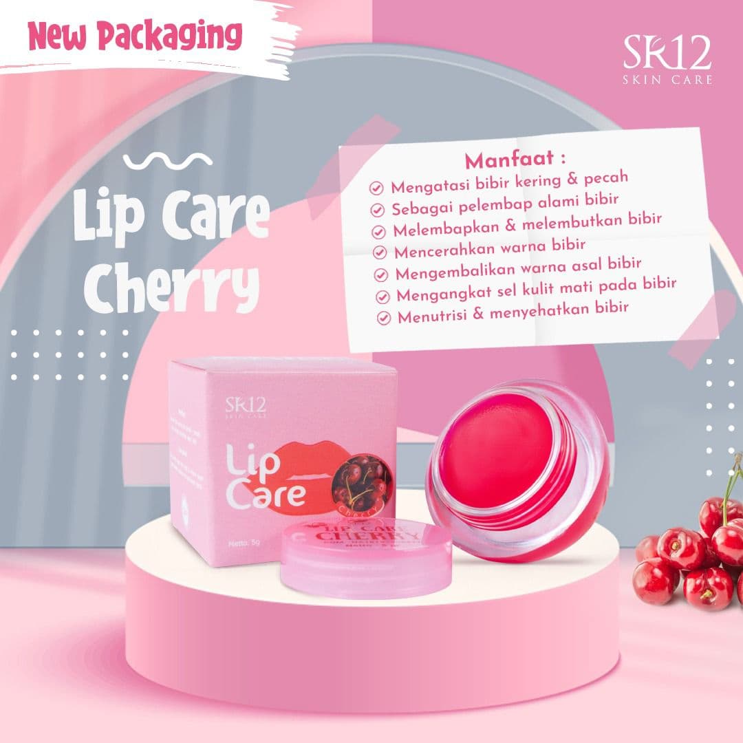 Lip Care 5g SR12 / Lip Glow Pencerah Bibir , Lip Balm , pelembab bibir