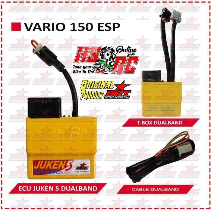 Ecu Honda Vario Fi Juken Dual Band Ecu Racing Ecu Vario Lazada Indonesia