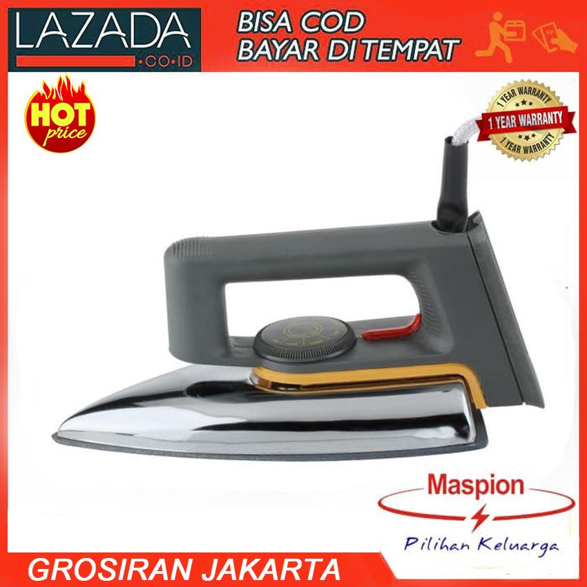 MASPION Setrika Listrik HA-110 Model Classic - Abu Abu