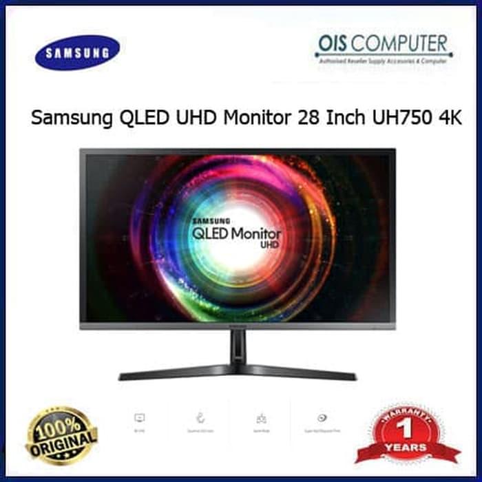 Best Seller Samsung QLED UHD Monitor 28 Inch UH750 4K UHD